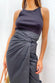 Black Cotton Jaspre Skirt - nfd-demo-dev