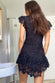 Black Lace Georgia Mini Dress - nfd-demo-dev