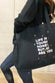 Black Lightning Bolt Life Is Tough Tote Bag - nfd-demo-dev