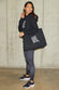 Black Lightning Bolt Life Is Tough Tote Bag - nfd-demo-dev