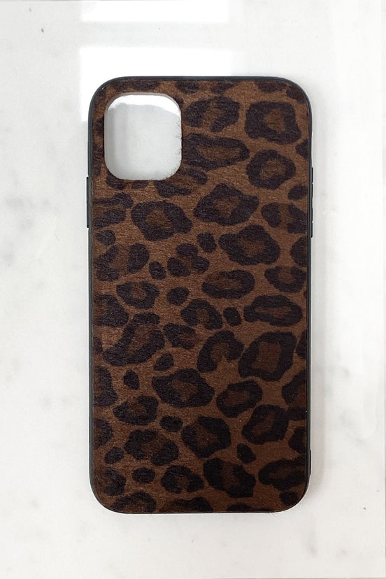 Black Textured Leopard IPhone Case - nfd-demo-dev