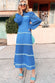 Blue Arya Midaxi Dress - nfd-demo-dev