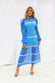 Blue Arya Midaxi Dress - nfd-demo-dev