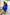 Thumbnail for Blue Burn Out Slip Dress - nfd-demo-dev