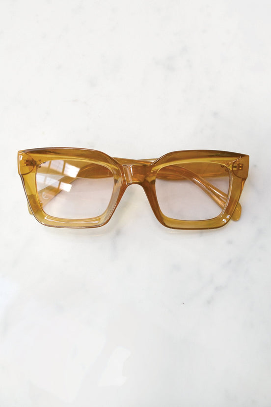 Champagne Square Eye Sunglasses - nfd-demo-dev