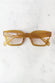 Champagne Square Eye Sunglasses - nfd-demo-dev