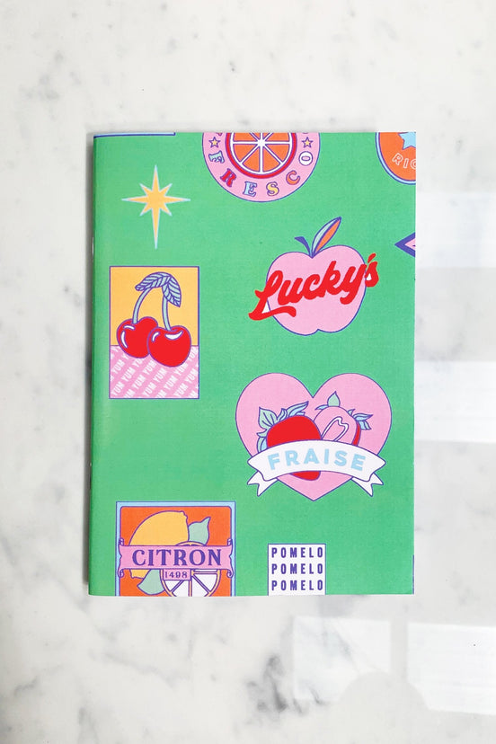 Fruit Sticker Print Notebook - nfd-demo-dev