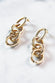 Gold Chained Dangle Earrings - nfd-demo-dev