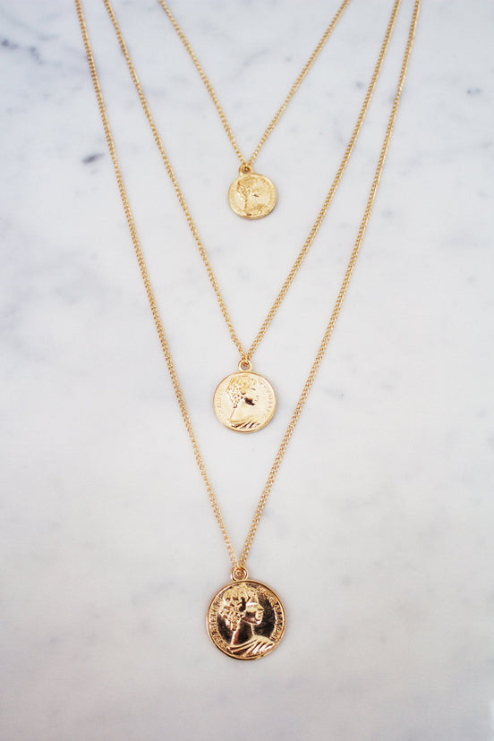 Gold Coins Necklace - nfd-demo-dev