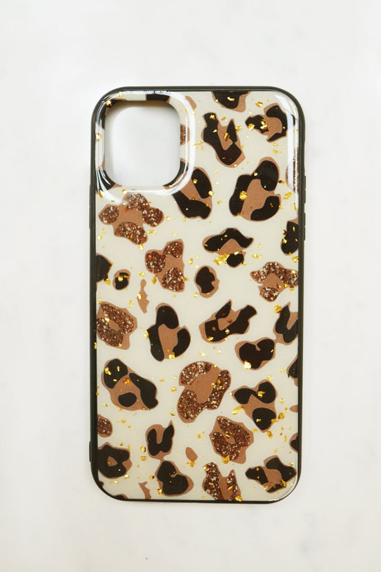 Gold Glitzy Leopard IPhone case - nfd-demo-dev