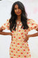 Gold Paisley Lindos Mini Dress - nfd-demo-dev