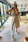 Gold Zsa Zsa Wrap Dress - nfd-demo-dev