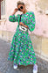 Green Dililah Midaxi Dress - nfd-demo-dev