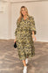 Green Leaf Panel Dress - nfd-demo-dev