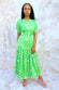 Green Spring Print Jemelle Dress - nfd-demo-dev