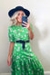 Green Spring Print Jemelle Dress - nfd-demo-dev