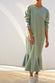 Green Sweat Maxi Dress - nfd-demo-dev