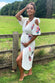 Ivory Patchwork Print Wrap Dress - nfd-demo-dev