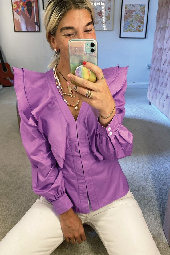 Lilac Frill Shirt - nfd-demo-dev