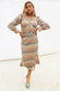 Multi Aztec Knit Skirt - nfd-demo-dev
