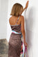 Multi Coloured Spliced Jaspre Skirt - nfd-demo-dev