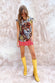 Multi Daisy Print S/L Top - nfd-demo-dev