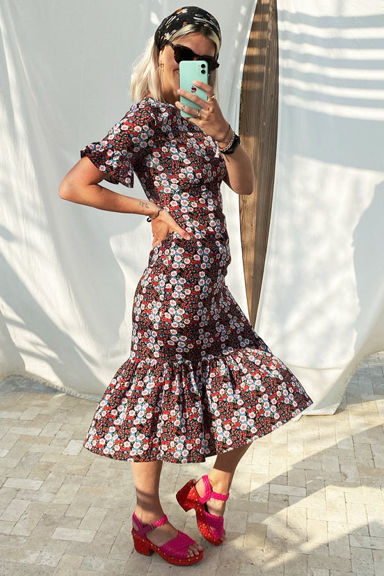Multi Floral Gabby Dress - nfd-demo-dev