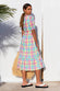 Multi Gingham Tiered Dress - nfd-demo-dev