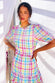 Multi Gingham Tiered Dress - nfd-demo-dev