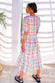 Multi Gingham Tiered Dress - nfd-demo-dev
