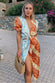 Multi Indi Splice Dress - nfd-demo-dev