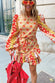 Multi Paisley Spliced Mini Dress - nfd-demo-dev