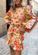 Multi Paisley Spliced Mini Dress - nfd-demo-dev