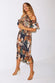Navy Bloom JoJo Midi Dress - nfd-demo-dev