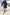 Thumbnail for Navy Leopard Jacquard Mini Dress - nfd-demo-dev