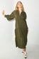 Viscose-Khaki-Panel-Dress-£89