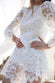 White Georgia Lace Mini Dress