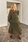 Viscose-Khaki-Panel-Dress-£89