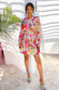Pink-Lucky-Print-Mini-Dress-£79