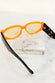 Orange-and-Animal-Square-Sunglasses-£19