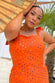 Rainbow-Foil-Orange-Mini-Dress-£69