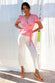 Pink-Good-News-Wrap-Top-£59